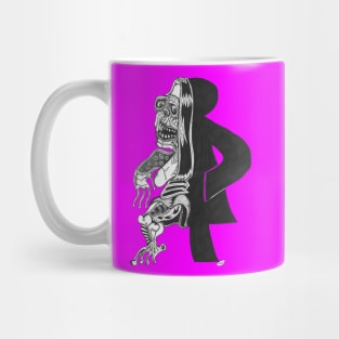 Female Toilet Grotesque Mug